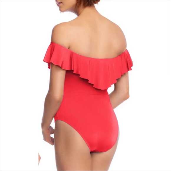 NEW Trina Turk off the shoulder swimsuit - Picture 7 of 11